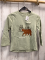 Preview:   Langarmshirt  Gr. 110  mint Bär Tannen 