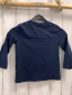 Preview:   Langarmshirt  Gr. 110  blau Pailettenauto bunte Schrift 
