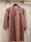 Preview: creamie Kleid Gr. 134  altrosa graue Punkte