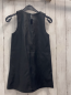 Preview: zara Kleid Gr. 128  schwarz Kunstleder