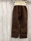 Preview: Babauba  Softshellhose  Gr. 110  braun gefüttert beige Bund + Taschen mit Igeln + Früche 