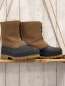 Preview:   Winterboots  Gr. 36  schwarz Gummi braun gefüttert 