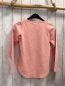 Preview: neu  Langarmshirt  Gr. 134/140  rosa beige Punkte 