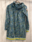 Preview:   Kleid  Gr. 158/164  petrol Blumendruck 