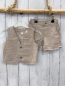 Preview: 2tlg H&M Shorts + Weste Gr. 80  beige