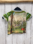 Preview: Oilily T-Shirt Gr. 80  grün blau grauer Bund Jeep