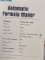 Preview: Cholma  Automatic Formula Maker  im Karton alles Original verpackt 