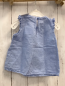 Preview: H&M  Sommerbluse  Gr. 74  hellblau Rüschen 