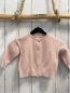 Preview: H&M  Strickjacke  Gr. 74  rosa Lochmuster