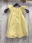 Preview: H&M  Kleid  Gr. 80  gelb goldene glänzende Kirschen 