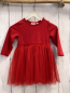 Preview: Liegelind Kleid Gr. 80  rot Tüllrock
