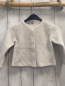 Preview: Obaibi  Strickjacke  Gr. 86  weiß mit silber Glitzer 