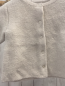 Preview: Obaibi  Strickjacke  Gr. 86  weiß mit silber Glitzer 