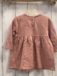 Preview: H&M  Kleid  Gr. 68  rosa Strick Rüschen weiß Punkte 