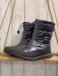 Preview: Kangaroos Boots Gr. 38  grau glänzend warm gefüttert