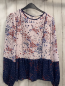 Preview: esprit Bluse Gr. 38  rosa blau Blumen 