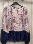 Preview: esprit Bluse Gr. 38  rosa blau Blumen 