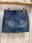 Preview: Vertbaudet  Rock Gr. 92  blau Jeans Schmetterling Bund verstellbar 