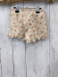 Preview: zara Shorts Gr. 92  beige Blumen Kordel