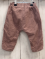 Preview: Zara  Hose  Gr. 80  altrosa Kord Gummizugbund 