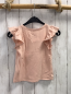 Preview:   T-Shirt  Gr. 110  rosa weißer Schmetterling mit goldenem Körper 