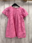 Preview: Zara  Kleid  Gr. 110  rosa Schmetterlinge Noppen 