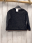 Preview: S´Oliver Pullover Gr. 104  schwarz meliert Pailettenschwan