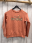 Preview: name it Pullover Gr. 122  orange Glitzerschrift