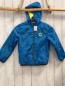 Preview:   Regenjacke   Gr. 116  hellblau Dinos gelbes Futter 