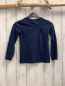 Preview: Benetton  Langarmshirt  Gr. 110  blau bunte Herzen silber Schrift 