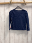 Preview: Billieblush  Langarmshirt  Gr. 104  blau goldene glänzende Schrift 
