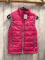 Preview: Trollkids  Weste  Gr. 128  pink grauer Bund + Reißverschlüsse 