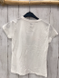 Preview: DKNY T-Shirt  Gr. 128  weiß Schrift mit silber Glitzer 
