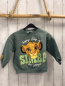 Preview: Zara  Pullover  Gr. 116  petrol Simba Schrift 