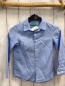 Preview: benetton Hemd Gr. 110  hellblau meliert
