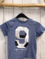 Preview: H&M T-Shirt Gr. 98  hellblau meliert Zahl