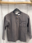Preview: zara Langarmshirt Gr. 110  grau Knöpfe