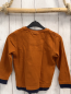 Preview: Pullover Gr. 116  ocker blauer Bund