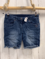 Preview: Tom Tailor  Shorts  Gr. 158  blau hellgrauer Druck in kreisform Fransensaum Bund verstellbar  