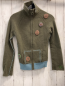Preview: Roxy  Strickjacke  Gr. 140  kiwi bunte Aufnäher  bestickt mint Bund