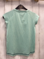 Preview:   Sportshirt  Gr. 140  mint blaue Nähte 