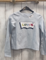 Preview: Levi´s  Langarmshirt Gr. 134/140  hellblau Balken mit Schrift 