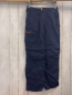 Preview: Trollkids  Funktionshose  Gr. 140  blau orange Schrift Beine abtrennbar 