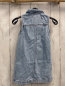 Preview: Zara  Kleid  Gr. 116  blau Jeans Kragen 