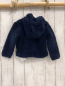 Preview: Steiff  Pullover  Gr. 80  blau Plüsch Kapuze Bärenkopf 