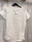 Preview: neu  T-Shirt Gr. 158/164  weiß Blumen Schrift mit Pailetten 