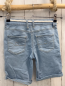 Preview:   Shorts  Gr. 146  blau Jeans Umschlag weißer Grütel 