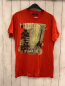 Preview: Trussardi  T-Shirt  Gr. 170/176  rot Bild mit Häusern 
