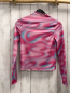 Preview: H&M Langarmshirt  Gr. 158  pink hellblau gemustert 