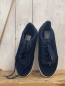 Preview: neu  Schuhe  Gr. 37  blau Lochmuster weiße Sohle 